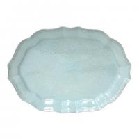 Блюдо 45,2х32,3 см Costa Nova Impressions Turquoise бирюзовое - 2 фото