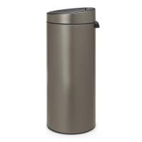 Мусорный бак 30 л Brabantia Touch Bin серый - 2 фото