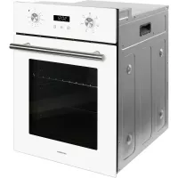Электрический духовой шкаф 45 см Hiberg VM 4260 W белый - 4 фото