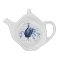 Подставка для чайного пакетика Павлин 13 см Royal Worcester Забавная фауна - 2 фото
