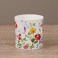 Кружка 350 мл Dunoon Orkney Floral Shimmer красная - 5 фото