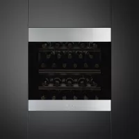 Встраиваемый винный шкаф на 29 бутылок Smeg Classica CVI329X3 стальной - 2 фото