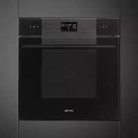 Электрический духовой шкаф 59,7 см Smeg Linea SO6102M2B3 черный - 2 фото