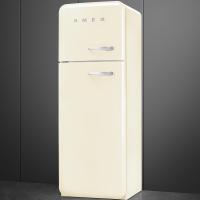 Холодильник двухкамерный 169х60 см Smeg 50's Style FAB30LCR5 кремовый - 3 фото