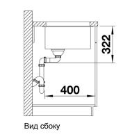 Кухонная мойка 73 см Blanco Subline 700-U Level белая - 1 фото