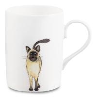 Кружка 325 мл Roy Kirkham Cats & dogs белая - 1 фото