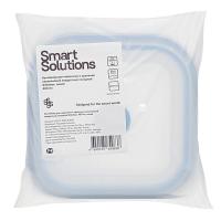 Контейнер складной 12 см 400 мл Smart Solutions голубой - 5 фото