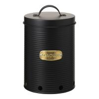 Банка для овощей 2,5 л Smart Solutions Irmel черная - 4 фото