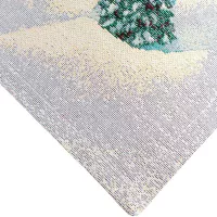 Скатерть 140х280 см Mix&Match голубая - 4 фото