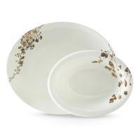 Набор блюд Wedgwood Vera Wang Jardin белый 2 пр - 3 фото