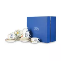 Чайный сервиз на 6 персон Mix&Match Harmony белый 18 пр - 2 фото