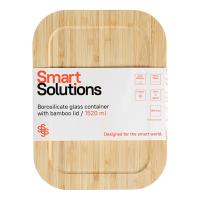 Контейнер  22,2х16,5х7,6 см 1,52 л Smart Solutions прозрачный - 4 фото