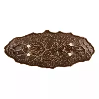 Сервировочное блюдо 35,5х15,4 см Bordallo Pinheiro Amazonia коричневое - 3 фото