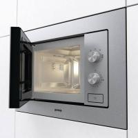 Встраиваемая микроволновая печь 59,5х38,2 см Gorenje Essential BM201EM1X стальная - 11 фото