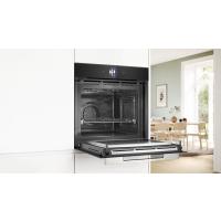 Духовой шкаф с СВЧ 60 см Bosch Serie 8 HMG776NB1 черный - 5 фото