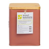 Банка для сахара 1,7 л Smart Solutions Irmel красная - 5 фото