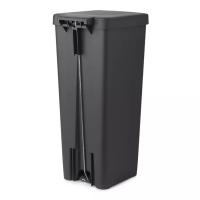 Ведро для мусора 40 л Brabantia Step Up черное - 4 фото