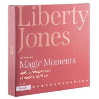 Набор тарелок 26 см Liberty Jones Magic Moments 2 шт белый - 8 фото