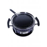 Угольный гриль 35х18 см Diamond Egg Tabletop Grill синий - 9 фото