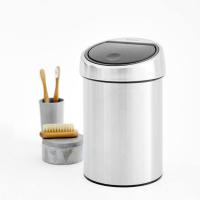 Ведро для мусора 3 л Brabantia Touch Bin - 2 фото