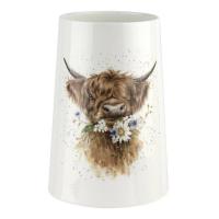 Ваза Коровка 20 см Royal Worcester Забавная фауна - 1 фото