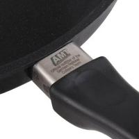 Сковорода антипригарная 32 см AMT Frying Pans Fix черная - 2 фото