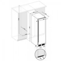 Встраиваемый винный шкаф на 170 бутылок Dunavox Exclusive DX-170.490TBK - 4 фото