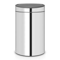 Ведро для мусора 10/23 л Brabantia Touch Bin стальное - 2 фото