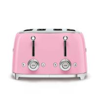 Тостер на 4 ломтика Smeg 50's Style TSF03PKEU розовый - 3 фото