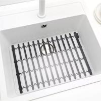 Подложка для раковины 30х30 см Brabantia Sink Side черная - 6 фото