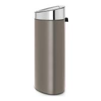 Мусорный бак 40 л Brabantia Touch Bin серый - 2 фото