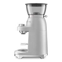 Кофемолка электрическая SMEG 50’s Style CGF02SSEU стальная - 6 фото