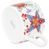 Чайная пара 200 мл Mix&Match Home Happy Star белая - 8 фото