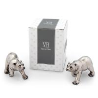 Солонка и перечница Polar Bear 7,6 см Vagabond House Woodland Creatures - 6 фото
