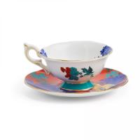 Чайная пара 140 мл Wedgwood Wonderlust красная - 6 фото
