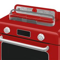 Мини-печь 50х50 см SMEG 50’s Style COF01RDEU красная - 11 фото