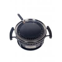 Угольный гриль 35х18 см Diamond Egg Tabletop Grill черный - 6 фото