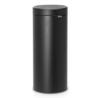 Мусорный бак 30 л Brabantia Touch Bin минерально-черный - 1 фото