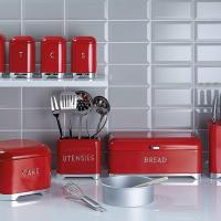 Органайзер для кухонных инструментов 20х10 см Kitchen Craft Lovello Red - 2 фото