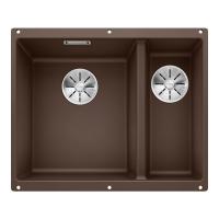 Кухонная мойка 55,5 см Blanco Subline 340/160-U кофе - 6 фото