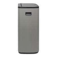 Мусорный бак 60 л Brabantia Bo Pedal Bin серый - 3 фото