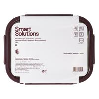 Контейнер 23,5х18 см 1,5 л Smart Solutions фиолетовый - 6 фото