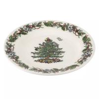 Тарелка закусочная 20 см Spode Christmas Tree белая - 2 фото