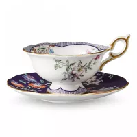 Чайная пара 140 мл Wedgwood Wonderlust фиолетовая - 1 фото