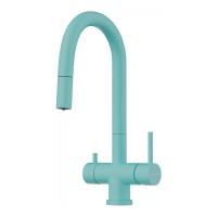 Смеситель Omoikiri Akita-S-AZ Azur blue - 1 фото