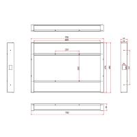 Встраиваемый телевизор 27" Avel AVS275SM White белый - 9 фото