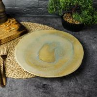 Тарелка обеденная 28,5 см Porland Stoneware Pearl бежевая - 2 фото