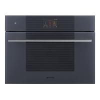 Электрический духовой шкаф 59,7 см SMEG Linea SO4104S4PG серый - 1 фото