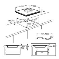 Индукционная варочная панель 59 см Electrolux LIV63431BK черная - 10 фото