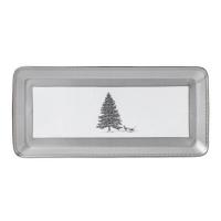 Поднос 19х16х3 см Wedgwood Winter White - 1 фото